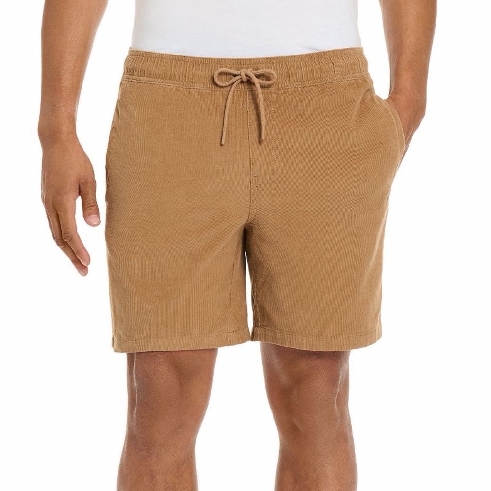 Hurley Coastal Corduroy Retro Surf Shorts | Tan Camel Medium